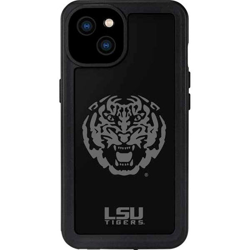LSU Geaux Tigers iPhone 15 Plus Waterproof Case
